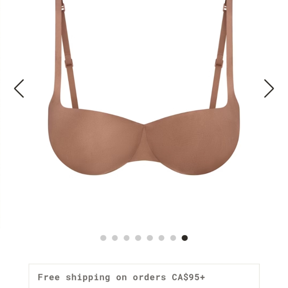 Seamless Tan Bra